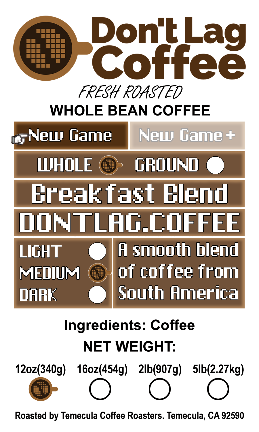 New Game (Medium Blend)