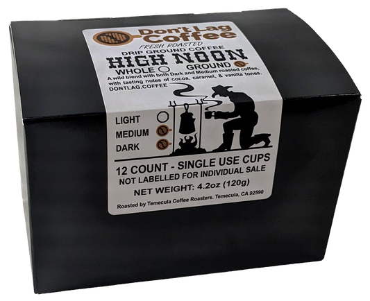 High Noon K Style Cup (Medium/Dark Roast) - 12 Pack